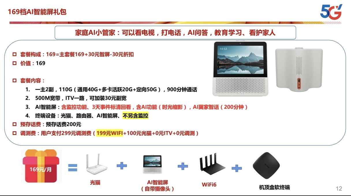 169档AI智能屏礼包 套餐海报